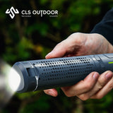 CLS 8000mAh New Outdoor Multifunctional 1m Retractable Camping Light Camp Canopy Tent LED Flame Light Ambient Emergency Lighting
