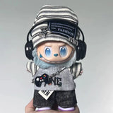 Explosions Grey Star Hat Suit Baby Clothes 123rd Generation of High-energy Hope Vinyl Doll Clothes in Front Clothes Doll Clothes