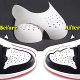 5pairs Crease Protector Shoe Head Stretcher Sneaker Anti Crease Wrinkled Fold Shoe Support Toe Sport Crease Protector Dropship
