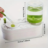 Paintbrush Cleaner, Art Tool, Water Droplet with Water Circulation System for Watercolor Brushes (Used by Students and Artists)