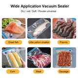 Air Vacuum Pump Automatic Food Sealing Air Pump USB Rechargeable Sealer Pump For Food Handheld Dry/wet Food Sealer Pump