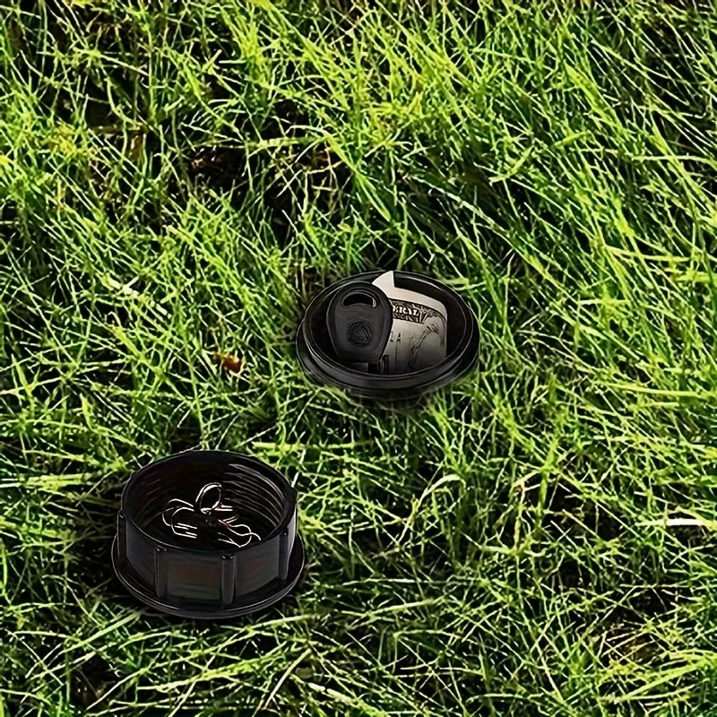Realistic Underground Watering Can Garden Key Hider Durable Plastic Key Safe for Outdoor Garden Security No Battery Needed