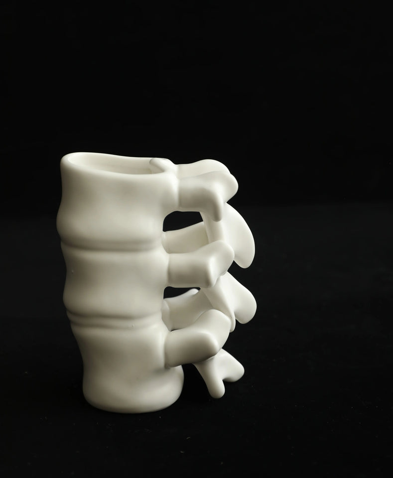 New Spine Shape Ceramics Mugs Coffee Milk Mug Office Tea Cups Drinkware Vase Ornaments Gift for Friends