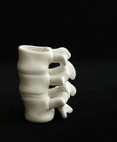 New Spine Shape Ceramics Mugs Coffee Milk Mug Office Tea Cups Drinkware Vase Ornaments Gift for Friends