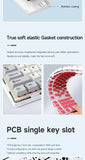Aula F99 Gaming Mechanical Keyboard Three Mode 2.4g Wireless Bluetooth Wired Hot Swap PBT Gasket RGB For Games Typing 99 Keys