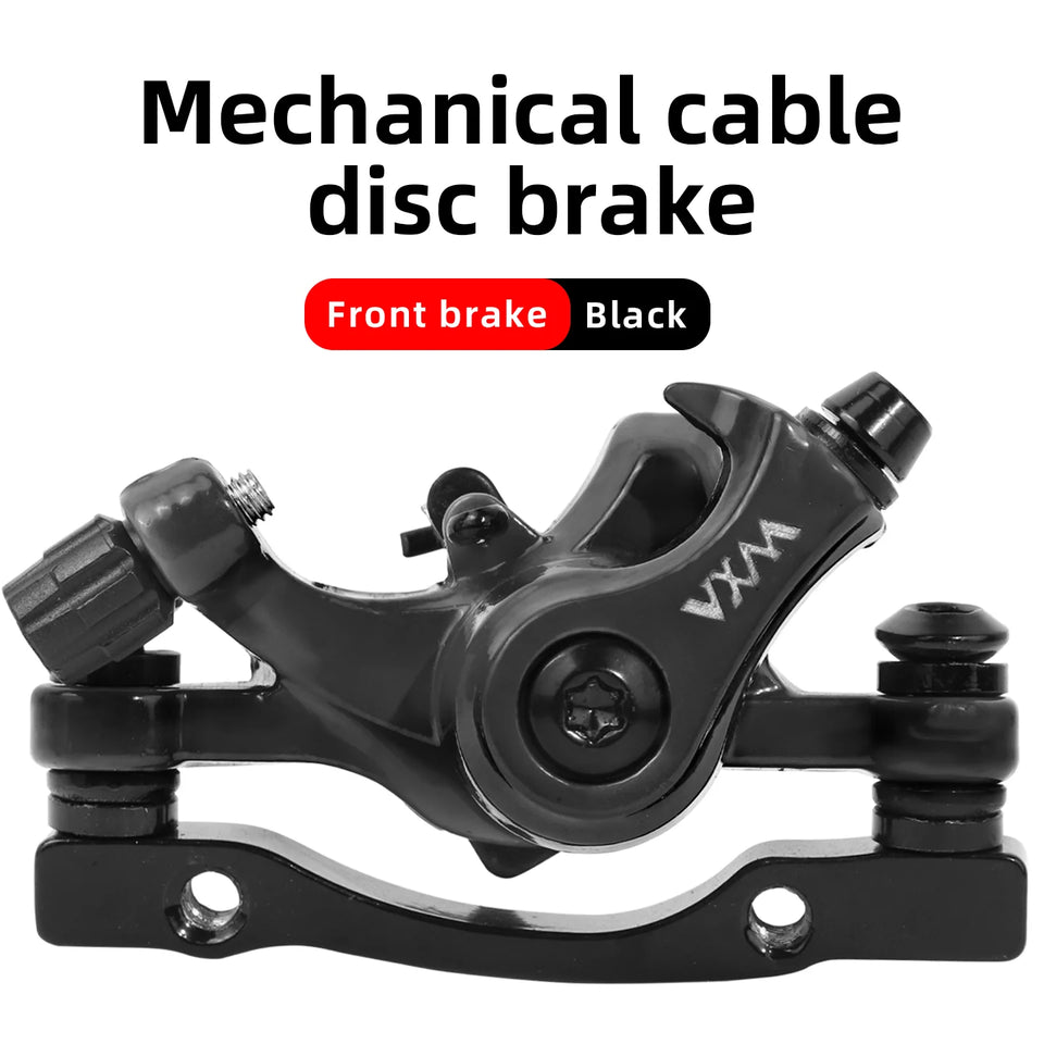 Bicycle Disc Brake Aluminum Alloy Mechanical Wire Pull Disc Brake MTB Bike MT200 160/180MM Caliper Hydraulic Disc Brake