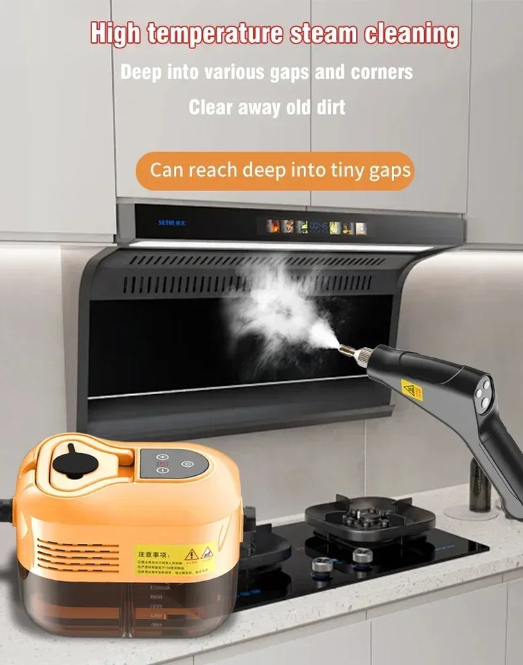Portable Handheld Steam Cleaner Multifunctional High Presssure Steam Cleaning machine For Air Conditioner Kitchen Hood Car 220V