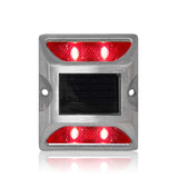 Solar Powered Aluminum Road Stud IP68 Waterproof Raised Pavement Marker Cat Eye Road Studs