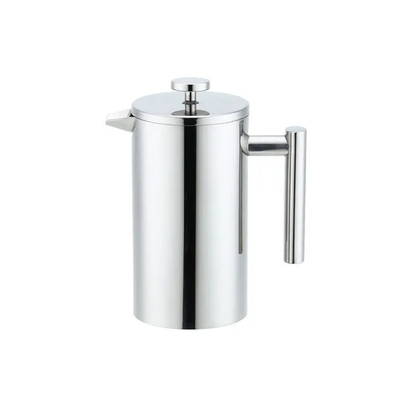 1.5L / 2L Coffee Maker French Press Stainless Steel Espresso Coffee Machine French Press Double-Wall Insulated Coffee Tea Maker