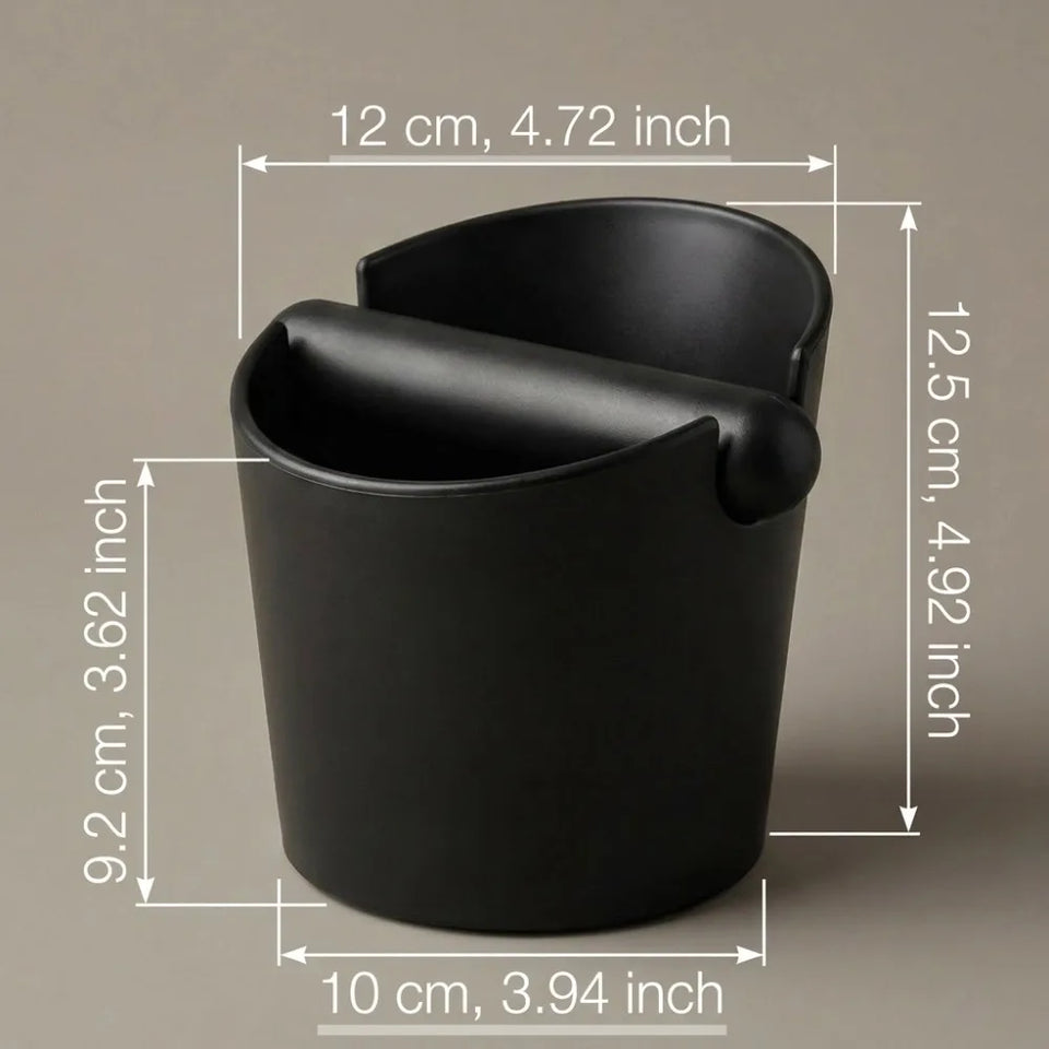 Coffee Knock Box Espresso Grounds ContainerDump Bin Bucket Anti Slip Powder BeveledResidue Barista Accessories Maker Tools