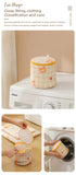 Cartoon Bear Laundry Bag Cute Print Washing Bag For Washing Machine Washroom Organize Dirty Clothes Storage Pouch Laundry Bags