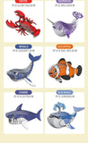 Animal 3D Paper Puzzle For Kids Educational Montessori Toys Funny DIY Manual Assembly Three-dimensional Model Toy For Boy Girl