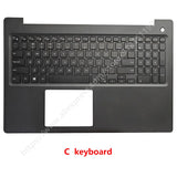 NEW For Dell Latitude 3590 E3590 L3590 Laptop LCD Back Cover Front Bezel Palmrest Bottom US keyboard Case Laptop Frames