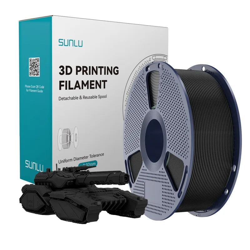 SUNLU 1KG High Speed PLA 3D Printer Filament 1KG 1.75mm ±0.02MM High Flow Speedy 3D Printer Filament Designed for Fast Printin
