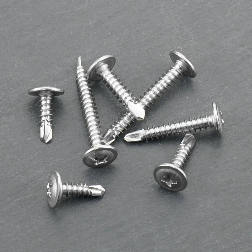 Self-Tapping Sheet Metal Screws   Truss Head High-Strength Quick Tapping Screws Lath to Metal #8 M4.2