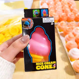Cube By Schylling Sensory Squeeze Toy Ice Cream Color Squishy Stress Relief Fidget Toys Children Adults Collectable
