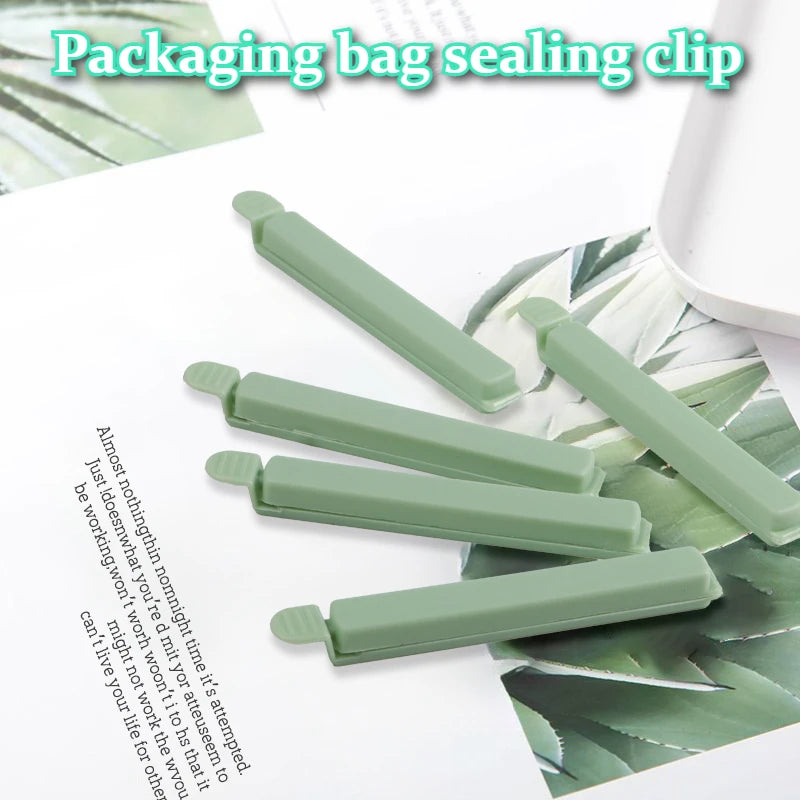 Food Bag Sealing Clips,20 PCS Plastic Bag Sealers Sticks Clips, for Snack Coffee Potato Chip Food Storage, 12cm