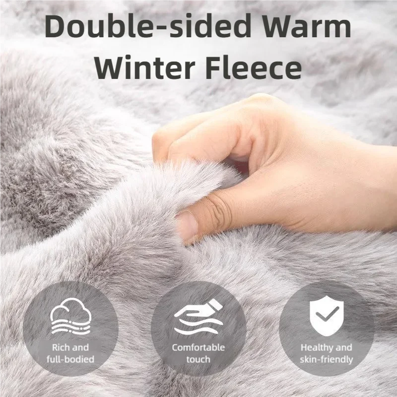 2025 New Extra Large Plush Dog Bed Sofa Thickened Super Soft Polyester Pet Mat Dog Crate Mat Bed For Small Medium Large Dog Bed