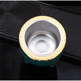 Creative Double Wall 260ml Stainless Steel Yerba Mate Tea Cup Tumbler Beer Pint Coffee Mug Gifts For Friend No Straw