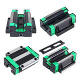2pcs HGR20 Square Linear Guide Rail 300 400 500 800 1000 1500mm + 4pcs HGH20CA Bearing Slide Block Carriages For CNC 3D Printer