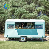 All Purpose Mobile Food Trailer for Sale Flexible Movement Design for BBQ Coffee Ice Cream Vending Complete Package