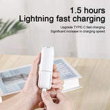 Foldable Small Fan Portable and high-power Hand Held Portable Mini Fan Rechargeable Hand USB Charge Fan