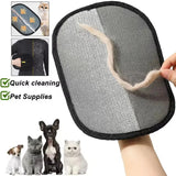 Pet Hair Remover Portable Washable Clothes Hair Dehairing Gloves Pet Cleaning Products Pet Accessories Cat Grooming Gloves