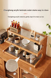 Bamboo Desktop Storage Rack Cup Dish Stationery Holder Books Shelf Bookcases Multi-layer Desk Organizer Office Home Supplies