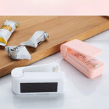 Mini Sealing Machine for Home Use Portable for Sealing Moisture-proof Plastic Bags of Snacks