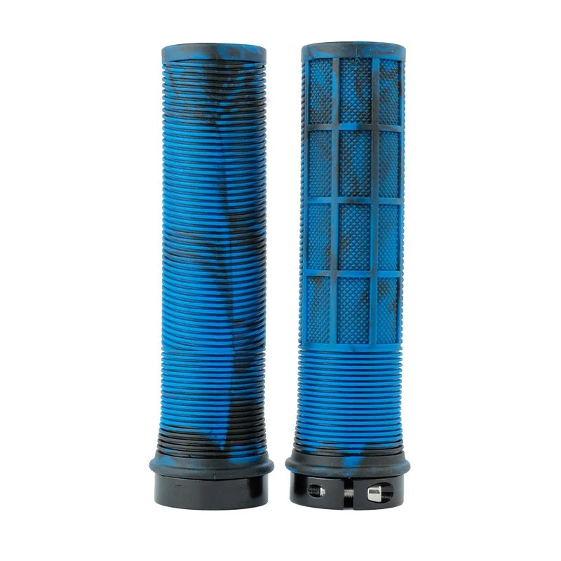 NPY Bicycle Handles Mtb Rubber Lock-on Grip Shockproof Non-slip Mountain/Road Bike Handle Cover Folding Balance Bike Accessories
