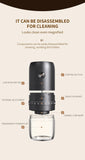 New Portable USB Electric Coffee Bean Grinder 40 Gears External Adjustable Rechargeable Grinders Household Mini Coffee Machine