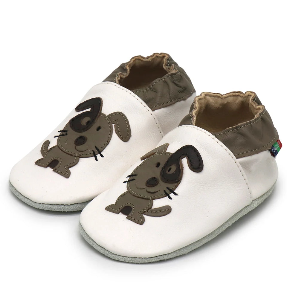 002Carozoo Girl Boy Shoes Soft Sheepskin Leather Shoes Skid-Proof Soft Soled Shoes Baby First Walkers Shoe Fit 0-24 Monther