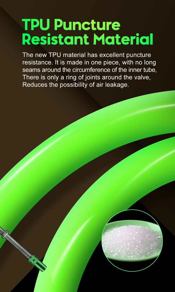 2pcs CYCLAMI Ultralight Bike Inner Tube 26 27.5 29 Inches MTB Bicycle TPU Material Bicycle Tire 45mm French Valve FV Super Light