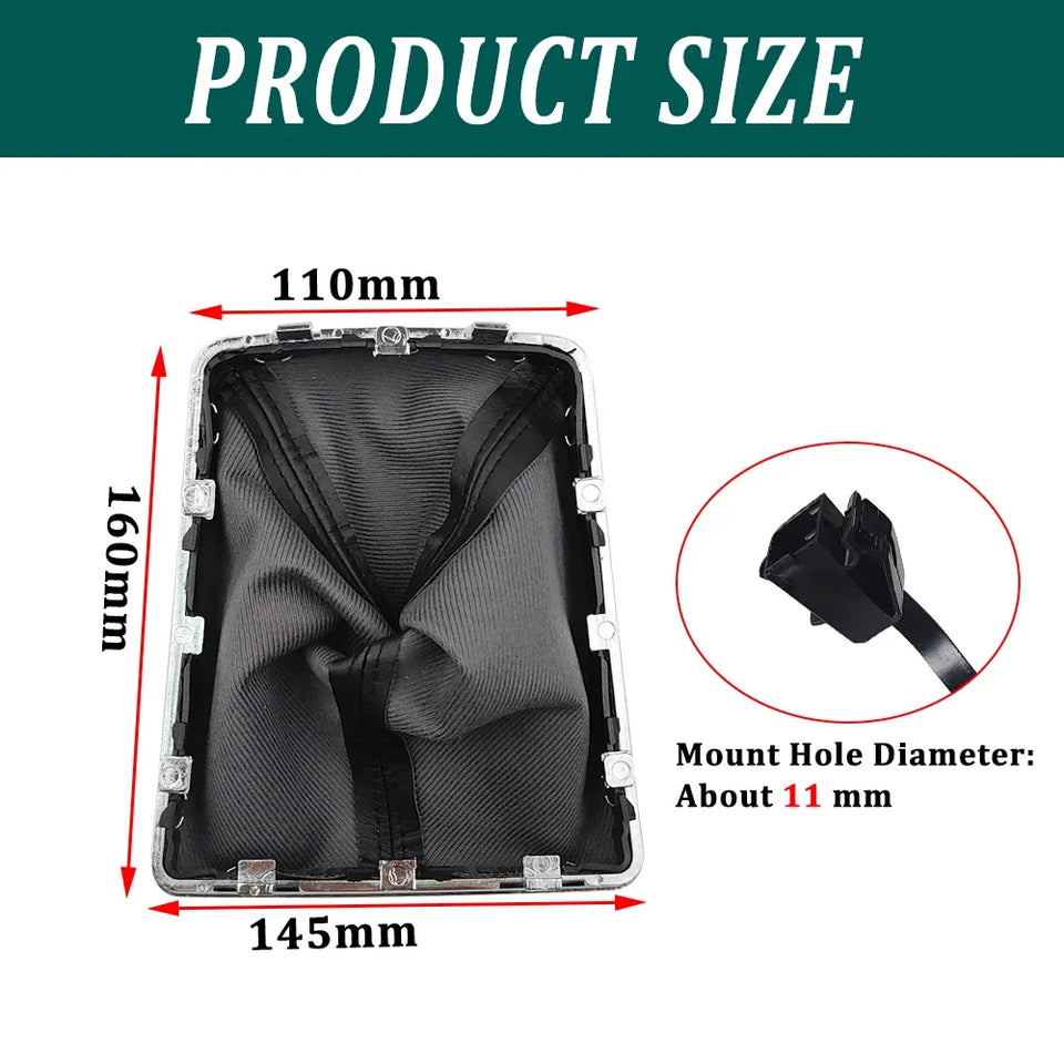 Top quality Gear Lever Shift Knob Boot Case Collar Parking Handbrake Cover For OPEL ASTRA III H 1.6 VAUXHALL 2004-2010