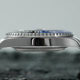 Watchdives WD16760 V2 GMT Watch NH34 Automatic Movement Sapphire Luminous Watches Stainless Steel 300m Waterproof Wristwatch