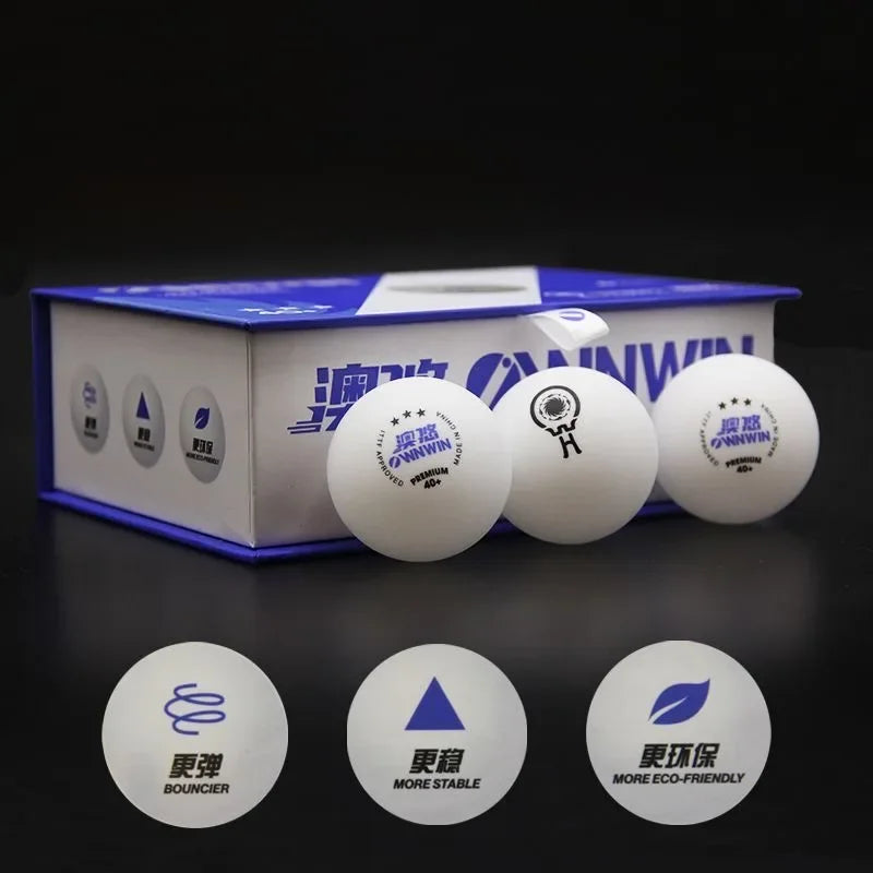 Original Table Tennis Balls 2024 Official Balls of The ITTF Mixed Team World Cup V40+ Ping Pong Balls 3 Star Competition Balls