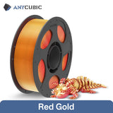 ANYCUBIC Dual-Color Silk Filament Silk Texture FDM 3D Printer PLA Filament Shine Bright Multicolor Silk 3D Printing Material
