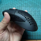 For compatible G304 G305 Magic Modified Hollow Wireless Mouse 3D Printing Shell Battery Cover Resin Nylon Back Cover Weight Loss