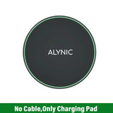 Fast Wireless Charger Pad Stand for iPhone 16 15 14 Samsung Xiaomi Earphone Phone Chargers Induction Wireless Charging Station