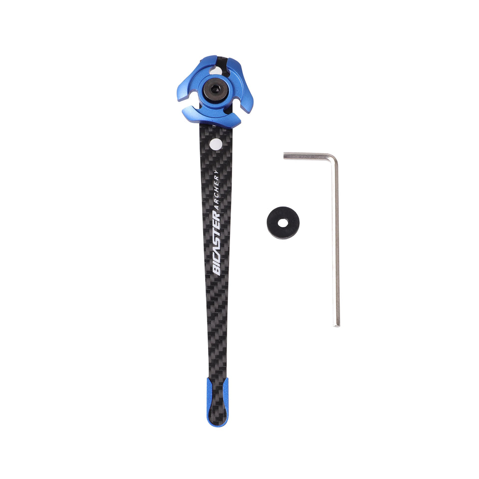 Archery Bow Clicker NIKA Adjustable Clicker Carbon Fiber Clicker Aluminum Alloy For Recurve Bow Arrow Hunting Shooting Accessori