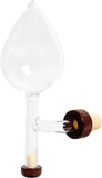 Quick Sobering and Pouring Device Red Wine Bottle Pouring Device Portable Air Aerator New Glass Sobering Device