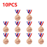 1-30PCS Zinc Alloy Award Medals Gold Silver Bronze Prizes Award Soccer Football Medals for Championship Sports Competition