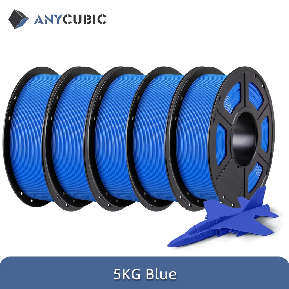 ANYCUBIC PLA 3D Filament For FDM 3D Printer 1.75mm Eco-friendly 3D Printing Material Failment For Kobra S1C 5KG EU US Warehouse