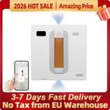 ABIR WD8 Window Cleaning Robot, Dual Ultrasonic Spray, AI intelligent Wipping, Updated Laser,Smart Home Glass Wall Washing