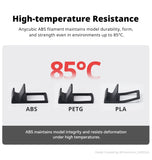 ANYCUBIC ABS Filament 3D Printing PLA Impact Resistance Temperature Resistance 3D Printer Filament For Kobra 3 Max S1C