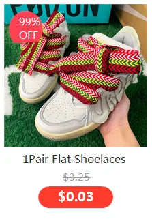 1Pair Waxed Cotton Shoelaces 8mm Width Flats Waterproof Shoe laces Unisex Boots Casual Sneakers Shoelace Leather Laces Shoes