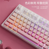 132 Keys Gradient backlit RGB Keycaps For Cherry Mx Switch Mechanical Gaming Keyboard OEM Profile PBT Keycap ISO Layout Key caps