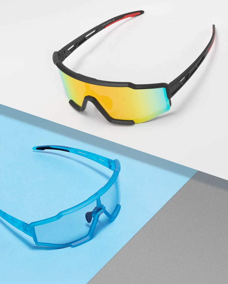 ROCKBROS Photochromic Cycling Glasses Bicycle Polarized Glasses Sports Unisex Sunglasses MTB Road Bike Eyewear Protection Goggle