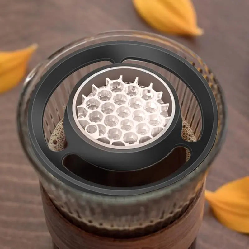 Pour Over Coffee Drip Assist Coffee Pourover Dripper Aid Heatproof Even Brewing Cone Filter Supplies For Baristas Women Men