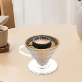Pour Over Coffee Drip Assist Coffee Pourover Dripper Aid Heatproof Even Brewing Cone Filter Supplies For Baristas Women Men